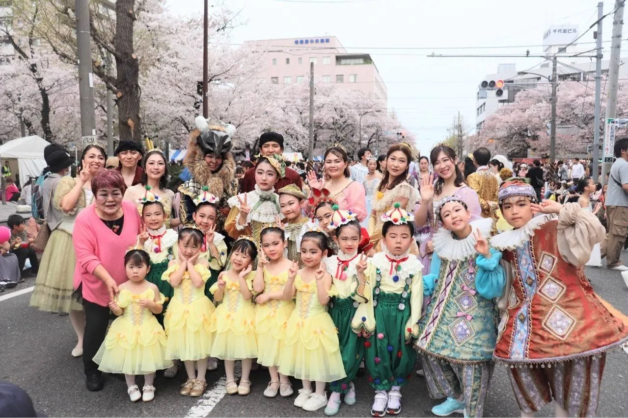 『相模原桜まつり』衣装パレードに参加